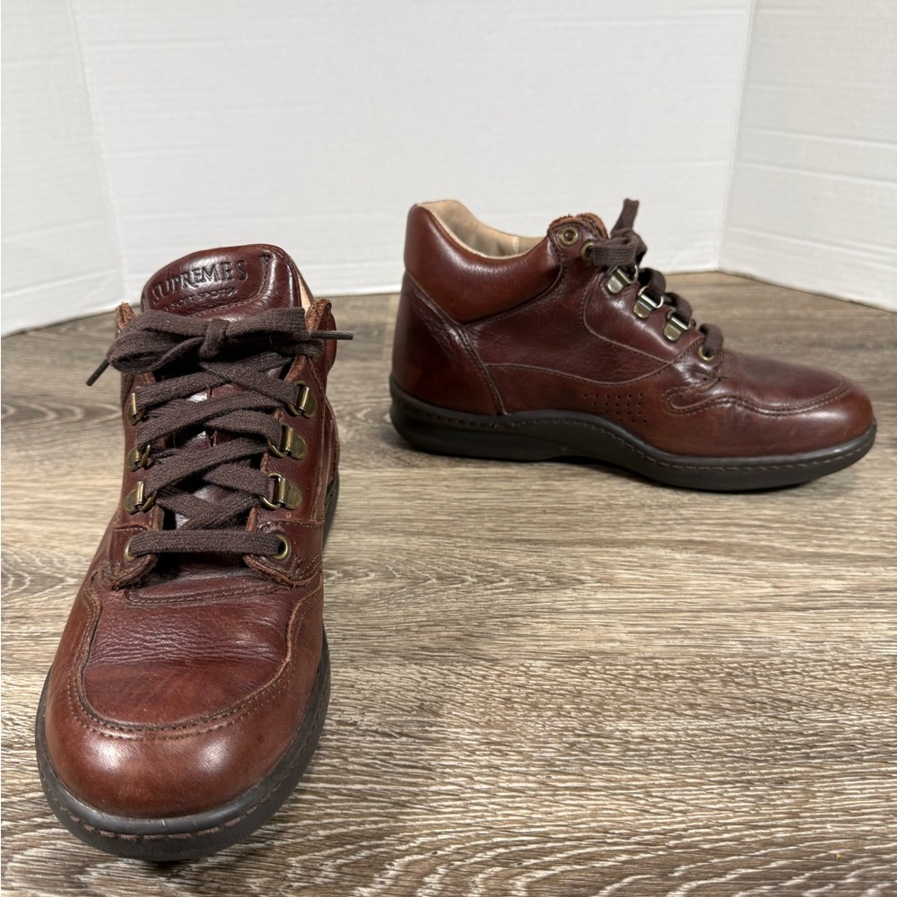 Comfortiva Supremes Soft Spot Boots Women’s 6 Brown Leather‎ Orthopedic Shoes